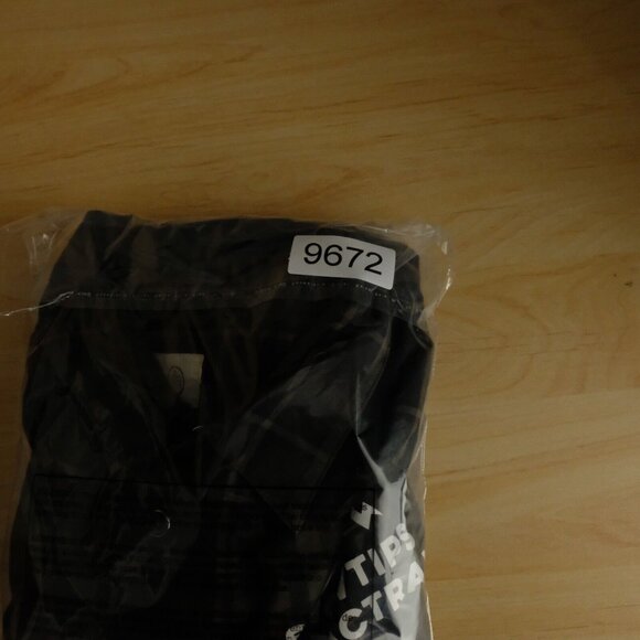 Flylow Shirt Mens Extra Large Green Plaid Pearl Snap Long Sleeve Outdoor - Picture 10 of 10